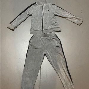 Brand new boys velvet track suit